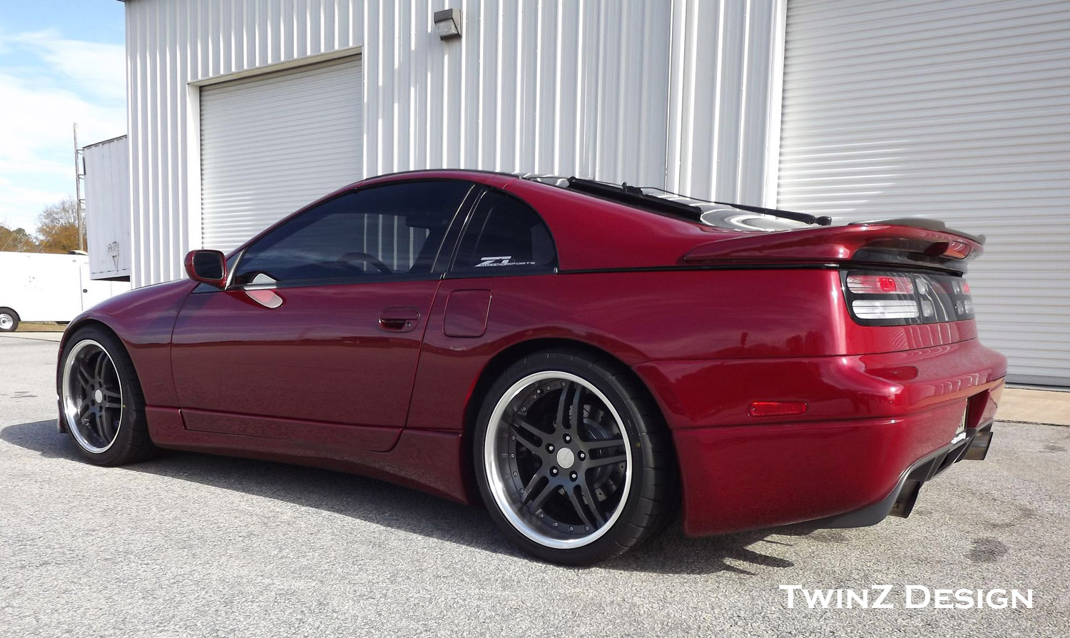 300ZX - Spoiler Lip Type 2 (for OEM 90-93 TT wing) | Twinz Design